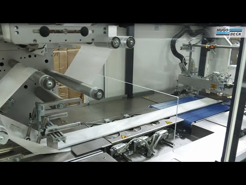 Hugo Beck - Flowpack Machine for Paper Packaging