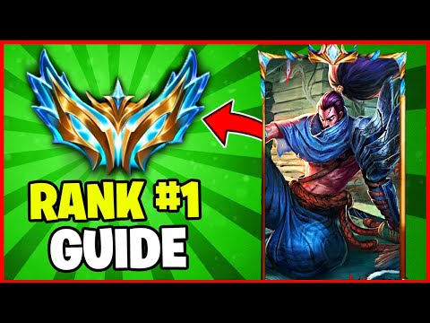 RANK #1 YASUO ULTIMATE CHALLENGER YASUO MID GUIDE SEASON 13 | HOW TO PLAY,  MATCHUPS, BUILDS S13