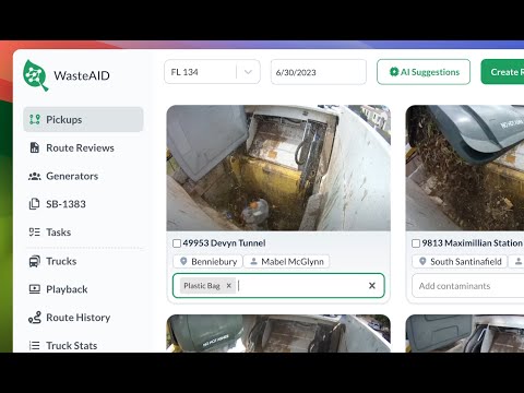 Introducing WasteAID, a Software for Waste Management