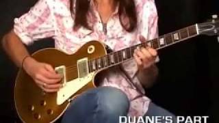 Dickie Betts & son Duane show how to play Jessica
