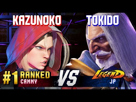SF6 ▰ KAZUNOKO (#1 Ranked Cammy) vs TOKIDO (JP) ▰ High Level Gameplay