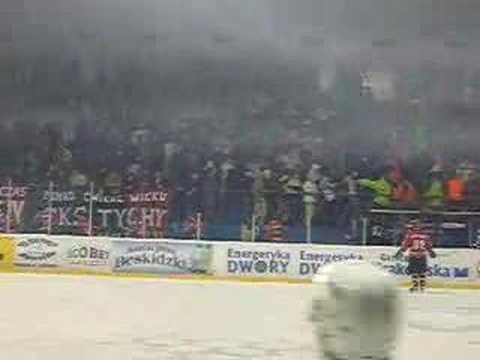 dym Unia oświęcim - GKS TYCHY