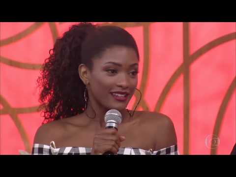 Encontro com Fátima Bernardes 18/12/2018 - Erika Januza fala dos desafios do Dança dos Famosos