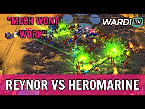 HeroMarine vs Reynor  - MECH WONT WORK! ESL Open Cup (TvZ)