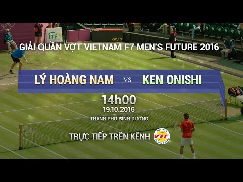 LÝ HOÀNG NAM VS KEN ONISHI - MEN'S FUTURE 2016 | FULL