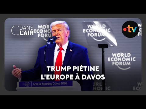 Trump piétine l'Europe à Davos