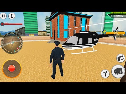 Police Car Transporter Plane - City Police Crime Simulator - Android Gameplay
