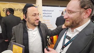 מנדי אונגר בתערוכת העסקים סקבר, אירוע עסקי רוטט