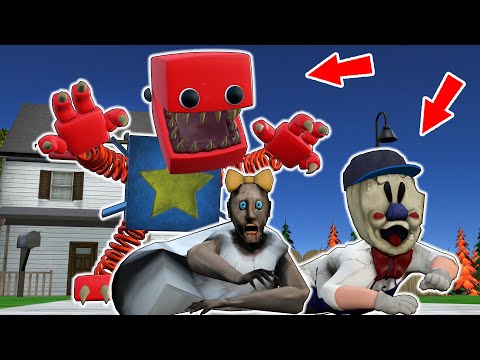 Boxy Boo Poppy Playtime vs Baldi vs Granny - funny horror school animation (p.122)