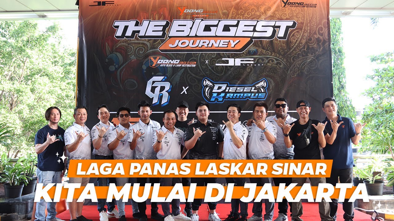 THE BIGGEST JOURNEY X GARASI ROBOH DIAWALI DARI JAKARTA