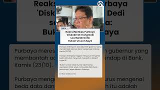 Reaksi Tak Peduli Purbaya Diskakmat Kang Dedi soal Beda Data APBD Mengendap: Bukan Urusan Saya