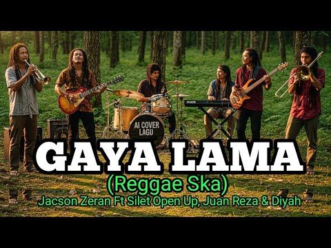 GAYA LAMA REGGAE SKA (Jacson Zeran Ft Silet Open Up, Juan Reza & Diyah)|| AI COVER LAGU #coverai 