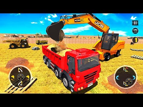 Construction Simulator 2020 - City Road Builder Vehicles Driving - Android Gameplay