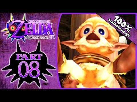 The Legend of Zelda: Majora's Mask 3D - Part 8 | Deku Palace Exploration! [100% Walkthrough]