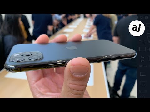 iPhone 11 Pro & iPhone 11 Pro Max -- Hands On First Look!