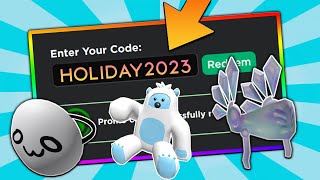 *6 NEW CODES!* ALL 2023 Roblox Promo Codes For ROBLOX FREE Items and FREE Hats! (UPDATED!)
