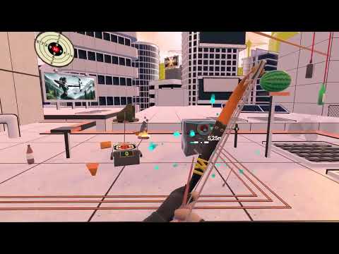 Archery with 3D physics