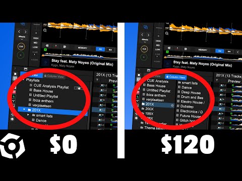 Differences between Rekordbox FREE and PAID version