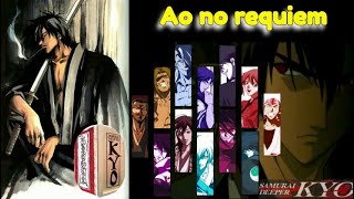 Ao no Requiem | Samurai Deeper Kyo OP Full  (x1.15 loop w/ lyrics) #retroanime