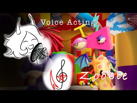 Zooble voice acting - leA._.anAvai ~ The Amazing Digital Circus (original by GLITCH)
