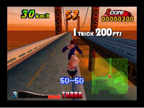 Air Boarder 64 Gameplay