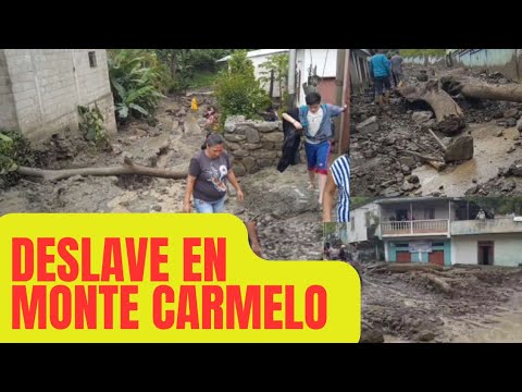 Deslave En Monte Carmelo ( Trujillo)