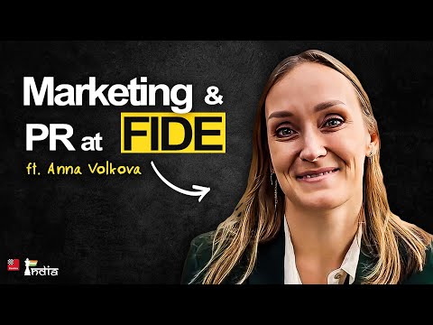 Meet the Marketing and PR officer at FIDE - Anna Volkova