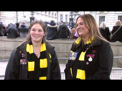 Lexie steals the show with her amazing BBC Remembrance Day interview.