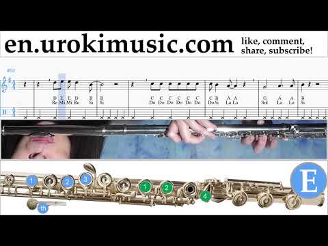 Flute lessons Lady Gaga, Bradley Cooper - Shallow Sheet Music Tutorial um-i352