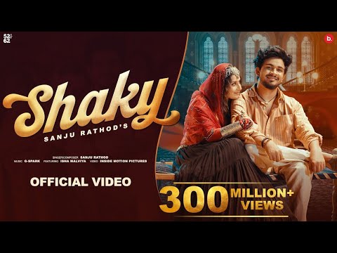 Shaky ( Official #Video ) Sanju Rathod Ft. Isha Malviya |G-Spark | New #Marathi Songs 2025