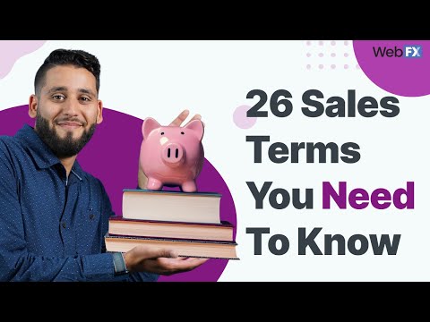 26 Sales Terms Every Marketer Should Know | Business Vocabulary 101