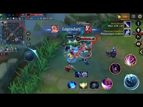Butterfly Gila Kill! 5 vs 1 ~ Arena of Valor