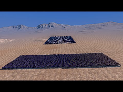 5000 GOLDEN KNIGHTS vs 1000 WARHAMMER MARINE SOLDIERS - Ultimate Epic Battle Simulator UEBS