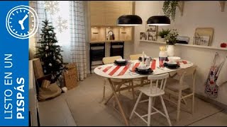 IKEA 3 ideas para decorar la mesa de Navidad en un pispás anuncio