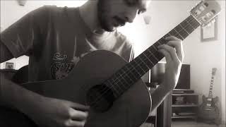 Two short pieces on classical guitar