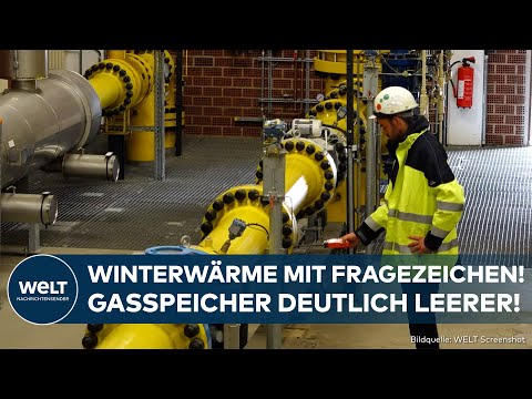 ENERGIEVERSORGUNG: Ist Panik angesagt? Gasspeicher deutlich leerer als in vergangenen Jahren
