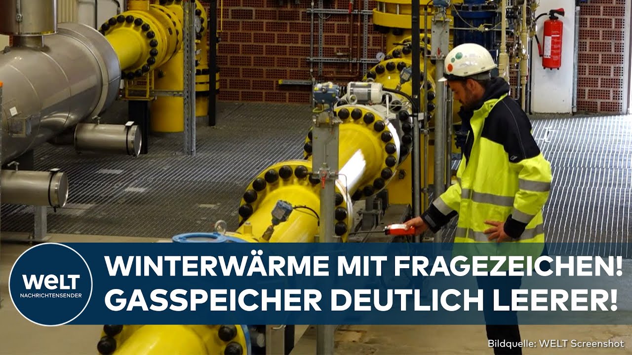 ENERGIEVERSORGUNG: Ist Panik angesagt? Gasspeicher deutlich leerer als in vergangenen Jahren