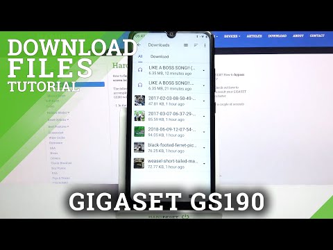 Where is Download Folder on GIGASET GS190 – Find Saved Files