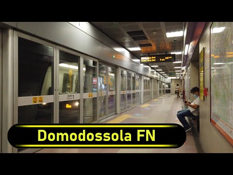 Metro Station Domodossola FN - Milan 🇮🇹 - Walkthrough 🚶