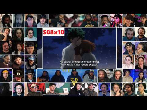 [40+ Reactors] My Hero Academia Season 8 Episode 10 MEGA Reaction Mashup - Boku no Hero Academia