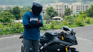 TOP SPEED 🔥💀 WITH || R15 v4 MATBLACK || MUMBAI RIDE || @Crazyrp05 ||