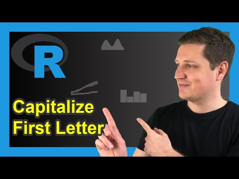 Capitalize First Letter of Each Word in a Character String in R (3 Examples) | gsub, stringi & tools