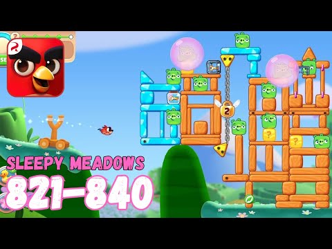 Angry Birds Journey: Levels 821-840 (Sleepy Meadows) Gameplay - Part 42