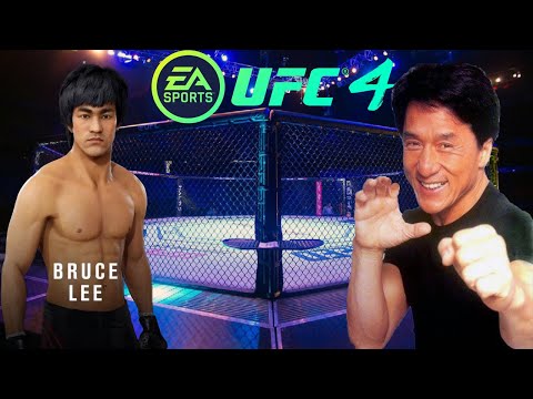 UFC4 Bruce Lee vs Jackie Chan EA Sports UFC 4