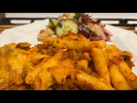 Easy Mostaccioli Pasta Recipe