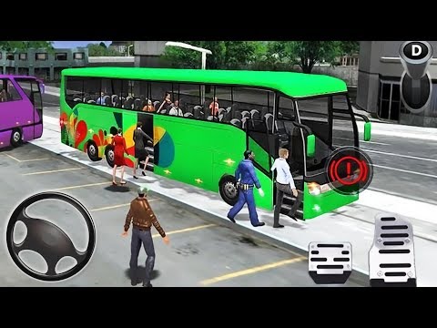 Auto Bus Driving - City Coach Driver Simulator 2019 - Android GamePlay
