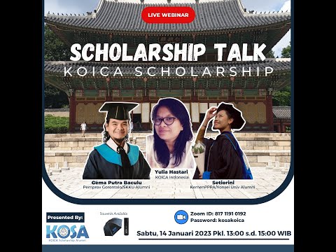 Scholarship Talk Edition - KOICA Scholarship Program