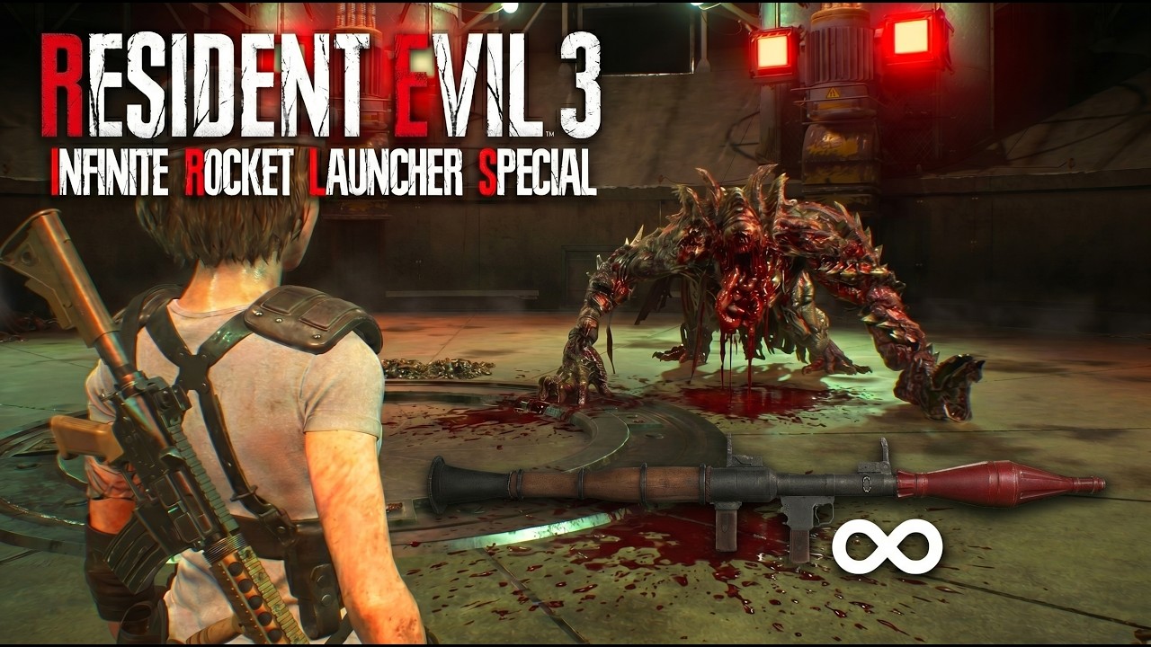 RESIDENT EVIL 3 REMAKE – Infinite Rocket Launcher Gameplay PS5 4K 60FPS HDR