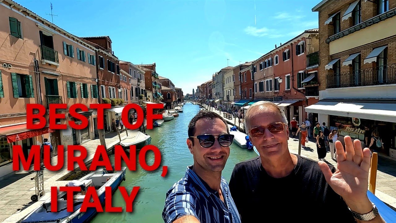 Embark on a captivating video journey through the enchanting Murano Island.