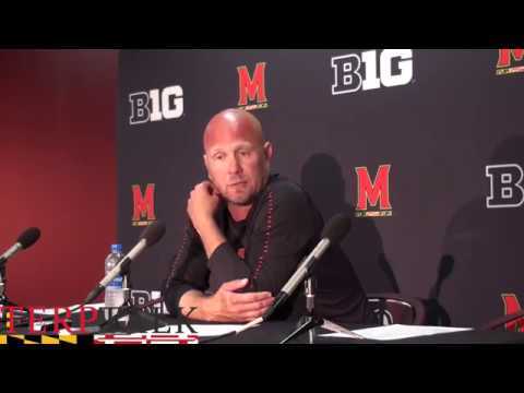 Maryland Football Press Conference After Texas